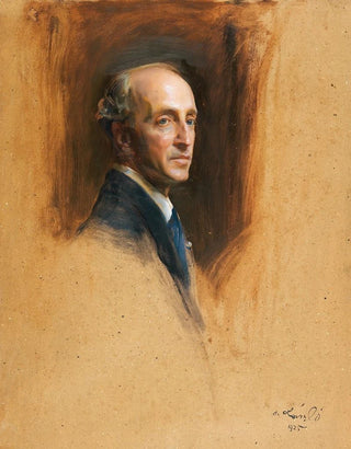 Philip Alexius de Lszl - Study portrait of Baron Georg Franckenstein.webp