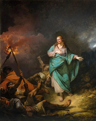 Philip James de Loutherbourg - The Betrayal Of Christ.webp