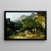 L'Ermite - Philip James de Loutherbourg — framed artwork on a wall