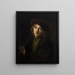 Retrato de Heyman Dullaert - Philip Koninck — cuadro enmarcado en la pared