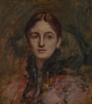 Philip Wilson Steer - Portrait of Sibyl Lady Eden 18671945 ne Grey.webp