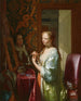 Dama en sus toilettes - Philip van Dijk — vista de la obra