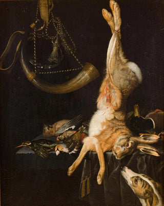Philipp Ferdinand de Hamilton - Still Life with a Hare.webp