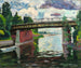 The Wannsee Bridge - Philipp Franck — artwork view