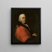 Retrato del conde Gaspar París Anton - Philipp Haller — cuadro enmarcado en la pared