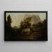 Paisaje de montaña en Suiza - Philipp Hieronymus Brinckmann — cuadro enmarcado en la pared
