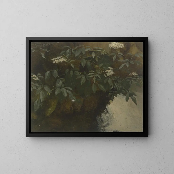 Saúco en flor - Philipp Rumpf — cuadro enmarcado en la pared