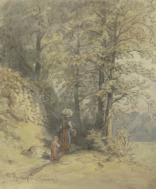 Philipp Rumpf - Partie vom Weg ber die Eichen unterhalb des Philosophenwegs im Tal bei Kronberg.webp