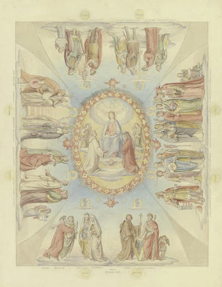 Philipp Veit - Dantes Paradies fr die Ausmalung der Decke im ersten Saal der Villa Massimo in Rom.webp