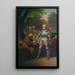 Escena de Götz von Berlichingen de Goethe - Philipp von Foltz — cuadro enmarcado en la pared