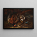 Aves abatidas - Philipp von Purgau — cuadro enmarcado en la pared