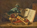 El mono músico - Philippe Rousseau — vista de la obra