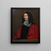 Portrait of Jérôme Bignon - Philippe de Champaigne — framed artwork on a wall