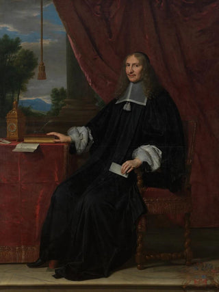 Philippe de Champaigne - Portrait of Mr Le Camus in official dress.webp