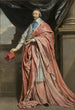 Retrato del cardenal Richelieu - Philippe de Champaigne — vista de la obra