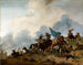 Escena de batalla - Philips Wouwerman — vista de la obra