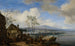 campesinos alegres y bulliciosos en una posada - Philips Wouwerman — vista de la obra