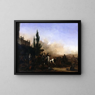 Philips Wouwerman - The Return from Hawking.webp