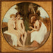 Philtas instructing Daphnis and Chloe - Jules Élie Delaunay — displayed in an interior