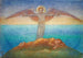 L'amour, el consolador de la noche - Phoebe Anna Traquair — vista de la obra
