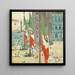 Piazza di San Marco - Maurice Prendergast — cuadro enmarcado en la pared