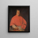 El Cardenal Thomas Gousset - Pierre-Adhémar Marquant-Vogel — cuadro enmarcado en la pared