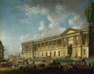 PierreAntoine Demachy - La colonnade du Louvre nouvellement dgage.webp