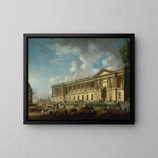 PierreAntoine Demachy - La colonnade du Louvre nouvellement dgage.webp