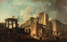 El derribo de la iglesia de los Santos Inocentes en la calle Saint-Denis - Pierre-Antoine Demachy — vista de la obra