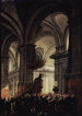 Sermon of a Capuchin in the Saint-Roch Church - Pierre-Antoine Demachy — artwork view
