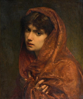 PierreAuguste Cot - Portrait of a girl.webp