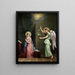 Annunciation - Pierre-Auguste Pichon — framed artwork on a wall