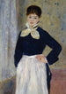 Una camarera en el restaurante Duval - Pierre-Auguste Renoir — vista de la obra