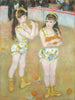 Acrobats at the Fernando Circus by Francisca and Angelina Wartenberg - Pierre-Auguste Renoir — artwork view