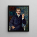 Albert Cahen d'Anvers - Pierre-Auguste Renoir — framed artwork on a wall