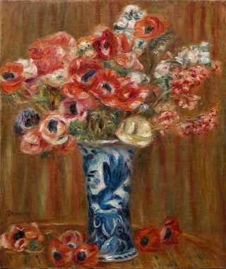 PierreAuguste Renoir - Anmones au vase de Delft.webp