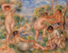 Grupo de bañistas - Pierre-Auguste Renoir — vista de la obra