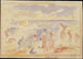Beach scene - Pierre-Auguste Renoir — artwork view