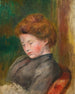 Buste de mujer - Pierre-Auguste Renoir — vista de la obra
