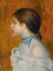 Busto de joven con lazo azul - Pierre-Auguste Renoir — vista de la obra