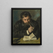 Claude Monet - Pierre-Auguste Renoir — cuadro enmarcado en la pared