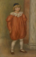 Claude Renoir in clown costume - Pierre-Auguste Renoir — artwork view