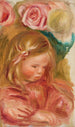 Coco dans les roses - Pierre-Auguste Renoir — artwork view
