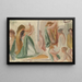 Esquisse pour Œdipe partie supérieure - Pierre-Auguste Renoir — cuadro enmarcado en la pared