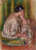 a woman in oriental costume - Pierre-Auguste Renoir — artwork view