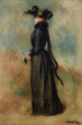 Mujer paseando - Pierre-Auguste Renoir — vista de la obra