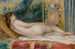 Mujer desnuda acostada - Pierre-Auguste Renoir — vista de la obra