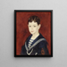 Fernand Halphen en niño - Pierre-Auguste Renoir — cuadro enmarcado en la pared