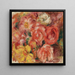 Flores - Pierre-Auguste Renoir — cuadro enmarcado en la pared