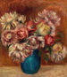 Flores en un jarrón verde Fleurs dans un vase vert - Pierre-Auguste Renoir — vista de la obra